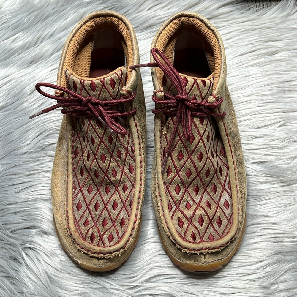 Twisted X Women's Driving Moc Chukka shoes Size 7